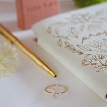 Load image into Gallery viewer, Faith Cross Ring Gold