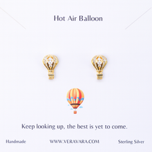 Load image into Gallery viewer, Skybound- Hot Air Balloon Earrings