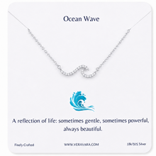 Load image into Gallery viewer, Endless Tide Pave Neckalce