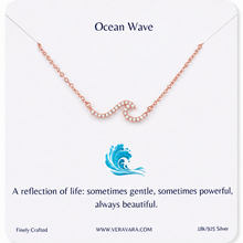 Load image into Gallery viewer, Endless Tide Pave Necklace