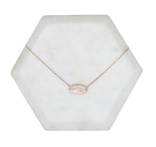 Load image into Gallery viewer, Rose Gold Mountain Necklace