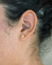 Load image into Gallery viewer, Gold Cactus Earrings