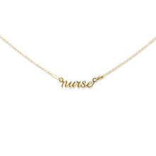Load image into Gallery viewer, Gold Nurse Jewelry