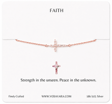 Load image into Gallery viewer, Hope Cross Bracelet
