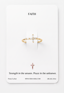 Steadfast Cross Ring