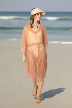 Load image into Gallery viewer,  Rose Gold Kimono 
