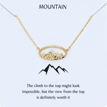 Load image into Gallery viewer, Inspire Mountain Necklace
