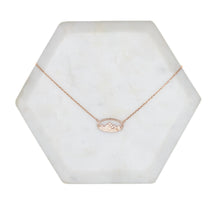 Load image into Gallery viewer, Rose Gold Mountain Necklace
