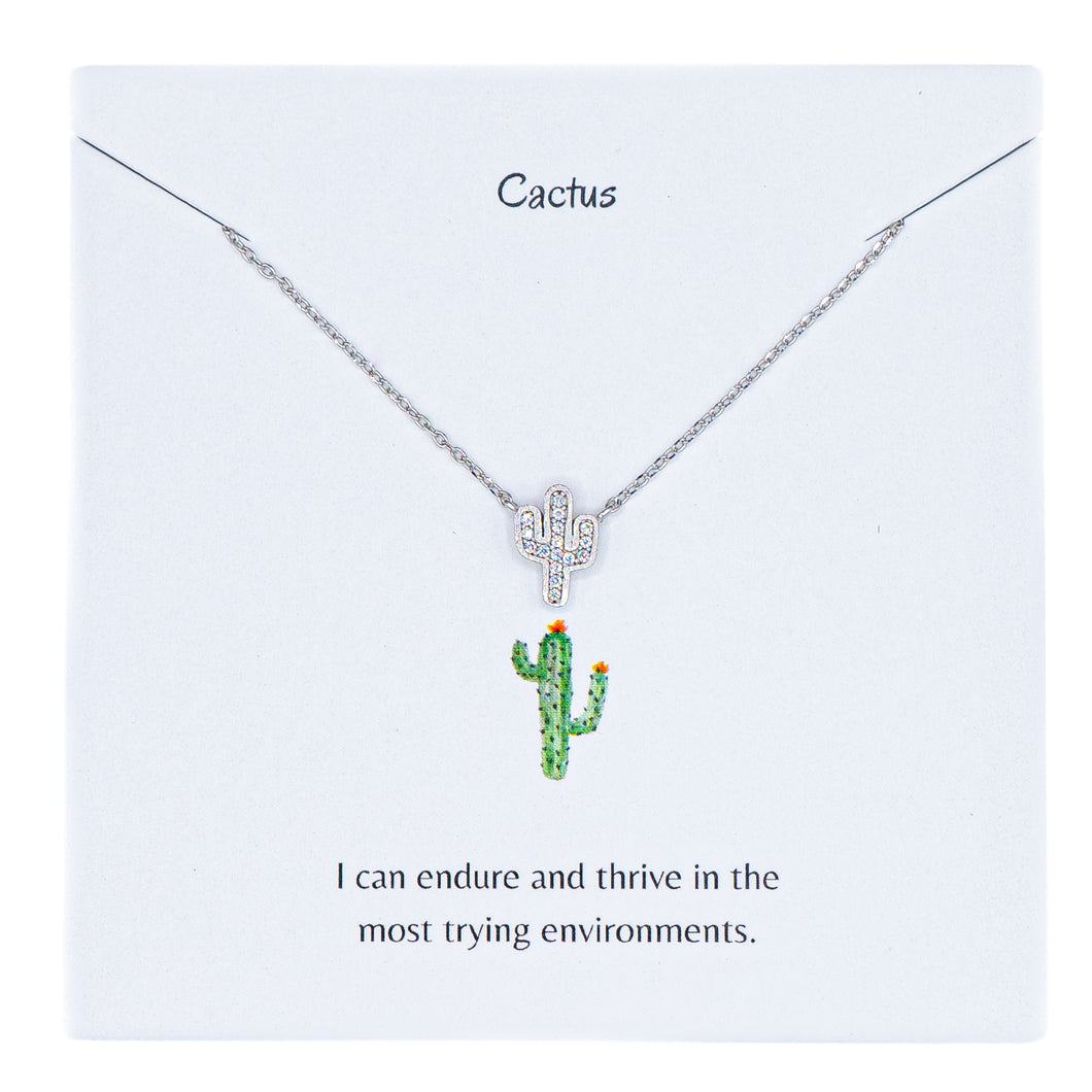 Saguaro Cactus Necklace – Vera Vara Saguaro Cactus Necklace – Vera Vara
